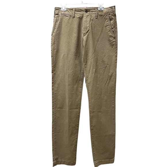 NWT American Eagle Original Straight Lived In Khaki  flex Pants 32x36 - Picture 1 of 14